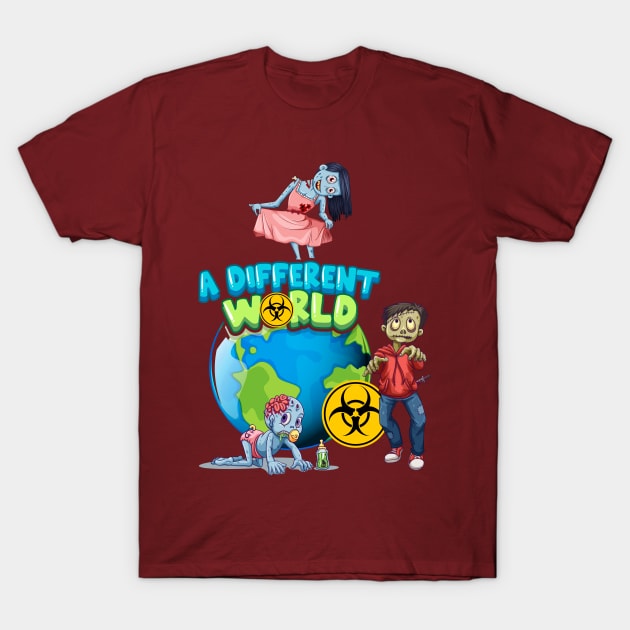 A Different World T-Shirt by Mako Design 